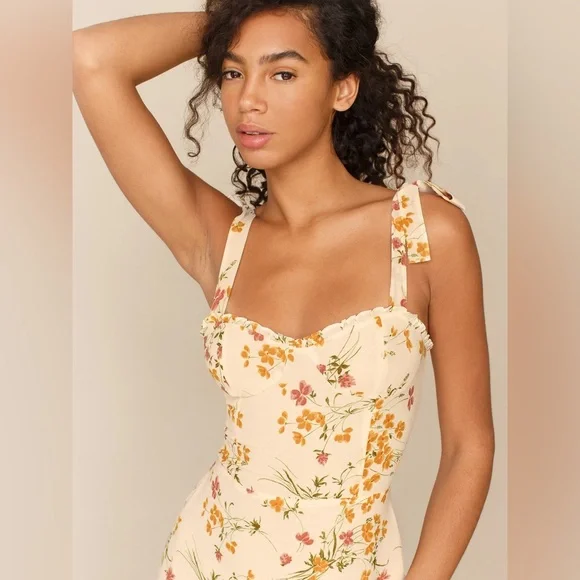 Reformation Christine Dress - Aries - Picture 5 of 11